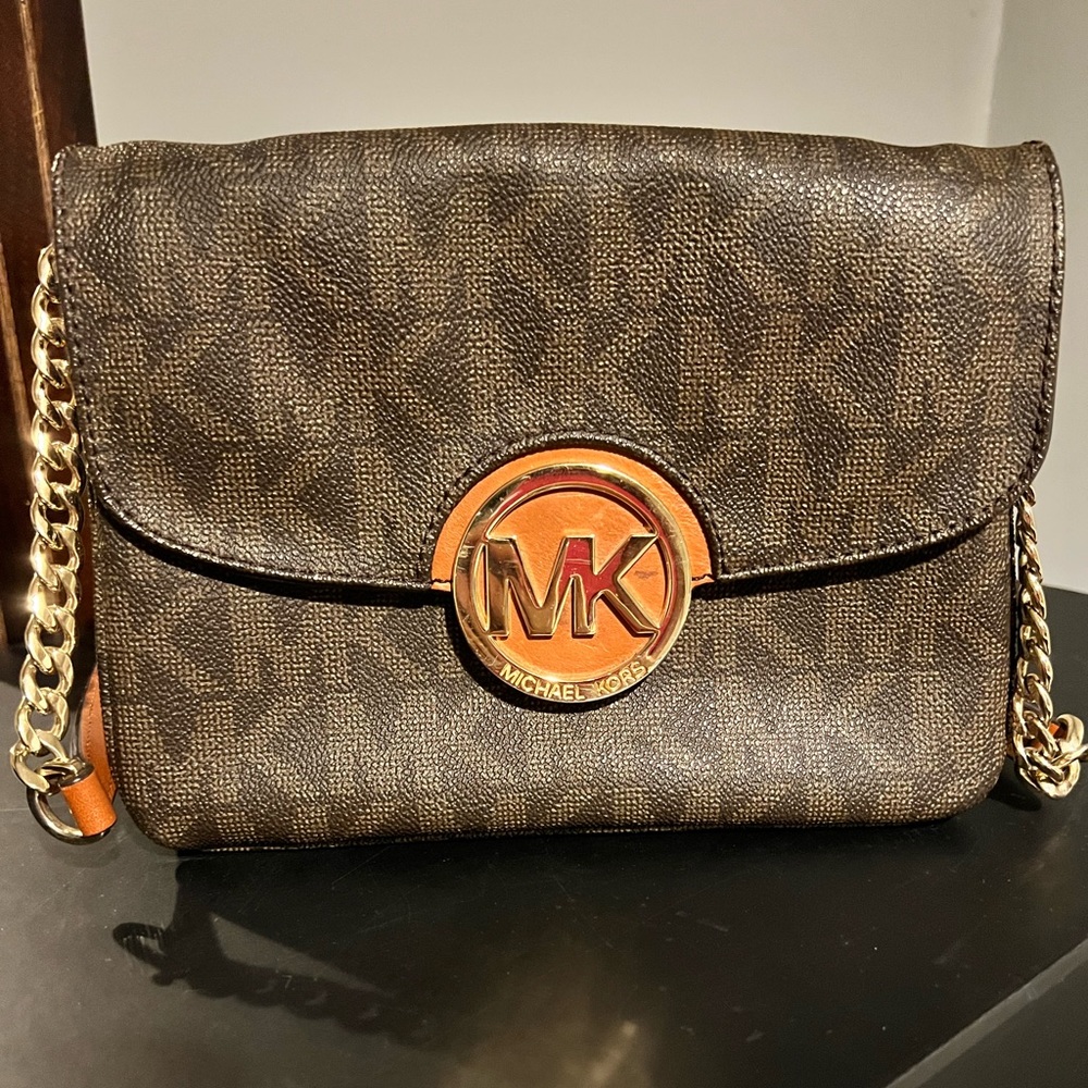 Michael Kors Brown Crossbody Purse